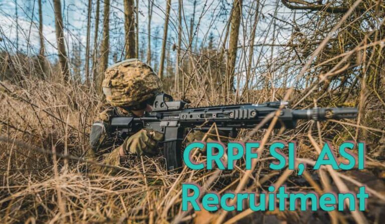 crpf recruitment notification